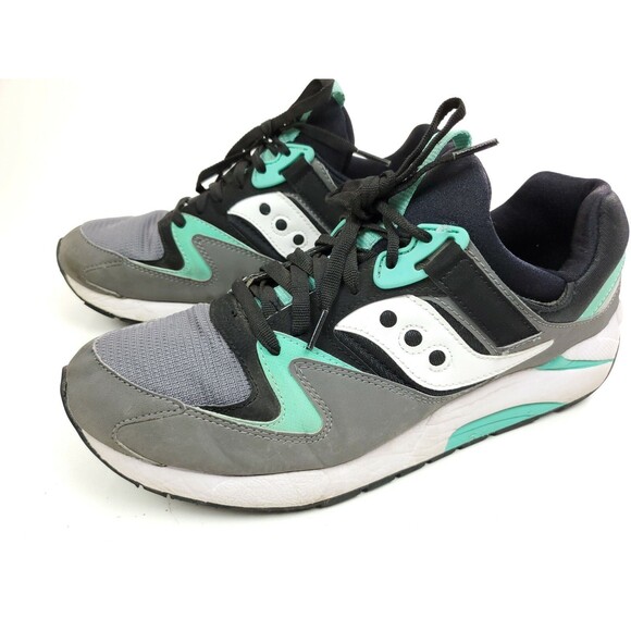 Saucony Grid 9000 Reverse Mint Green Size 11.5 Mens - Picture 4 of 11